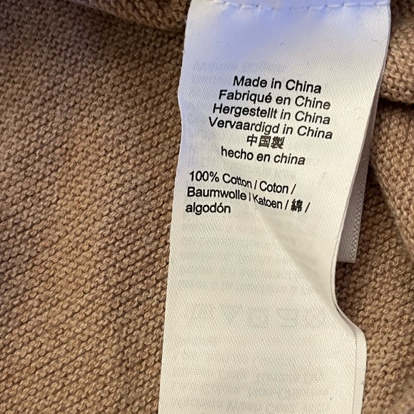 J. Crew Men's Beige Crewneck Sweater - Picture 6 of 8